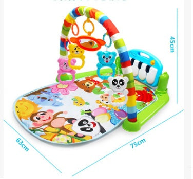 Baby Pedal Piano Baby Music Fitness Stand Toy Baby Fitness Device