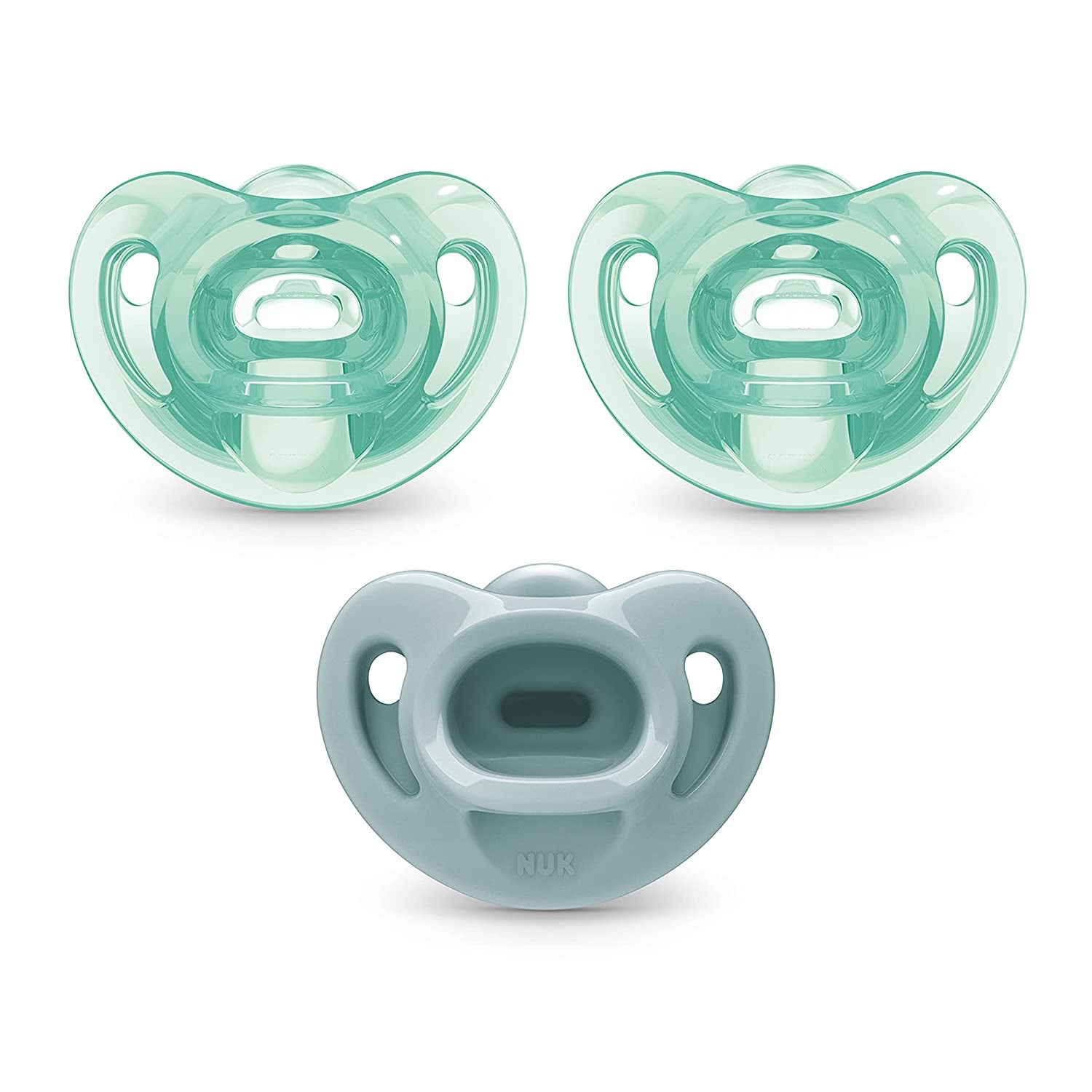 Comfy Orthodontic Pacifiers, 0-6 Months, Timeless Collection, 5 Count (Pack of 1)