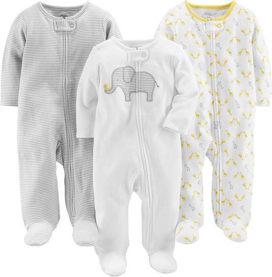 Baby 3-Pack Neutral Sleep and Play